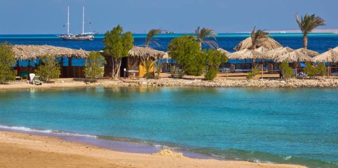 By the beach in Hurghada | Egypt