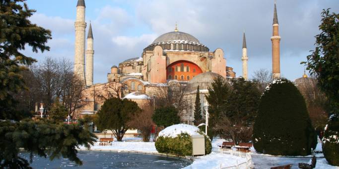 Hagia Sofia in winter | Istanbul | Turkey