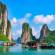Halong Bay in Vietnam is one of the best places to visit in Southeast Asia