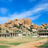 Main Bazaar in Hampi | India