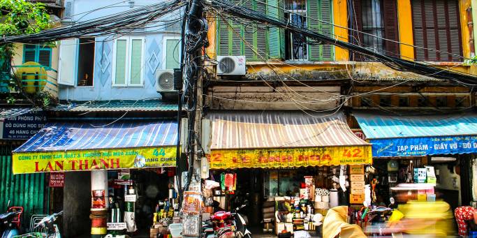 Hanoi old quarter - vietnam