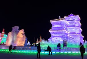 Harbin Ice Festival sculptures - China best time to visit - On The Go Tours
