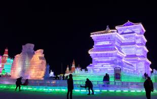 Harbin Ice Festival sculptures - China best time to visit - On The Go Tours