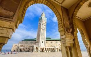 Hassan II Mosque in Casablanca - Morocco Tours - On The Go Tours