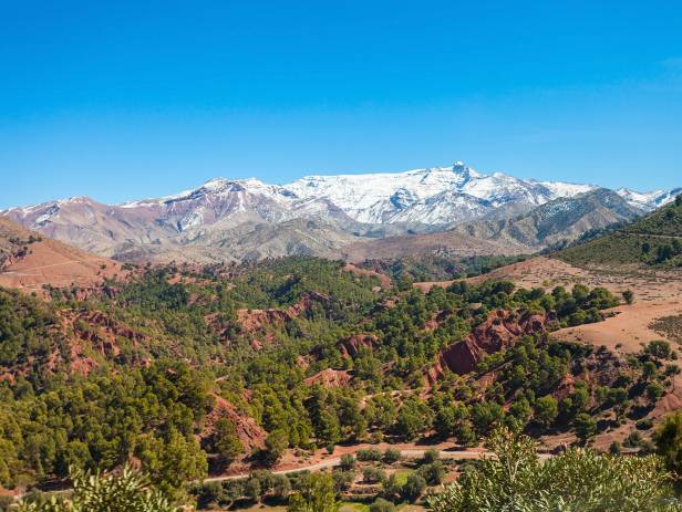 The High Atlas mountain range