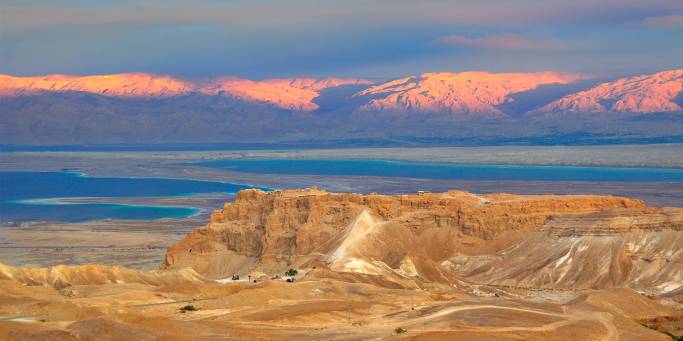 Sunset at Masada | Israel