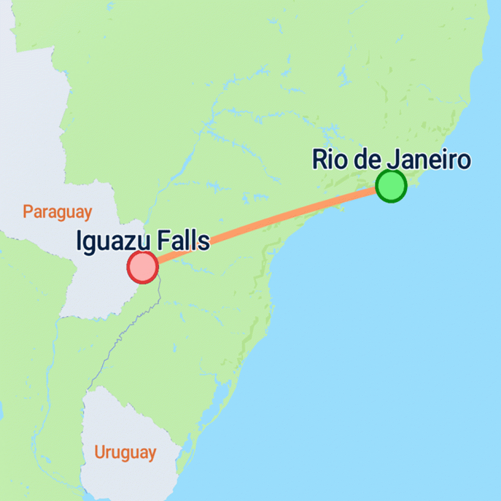 Highlights of Rio & Iguazu main - Selaron Steps