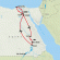 Highlights of Ancient Egypt by Nile Cruise (5 Star) - 10 days Map