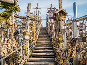 Hill of Crosses in Lithuania