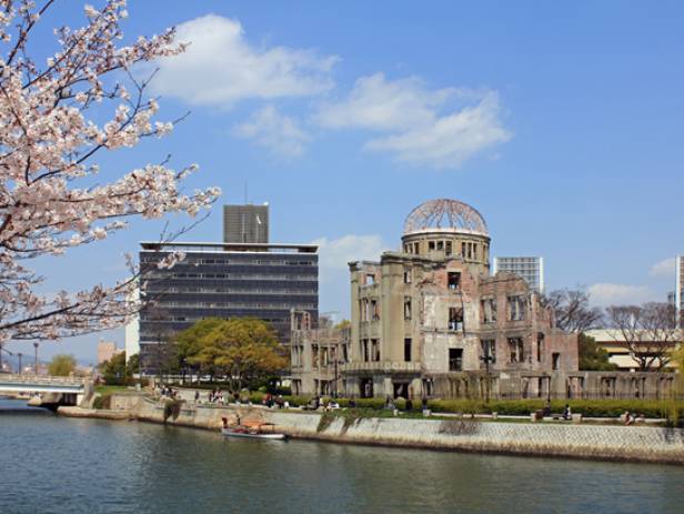 Hiroshima memorial, dedicated to those lost in the tragedy