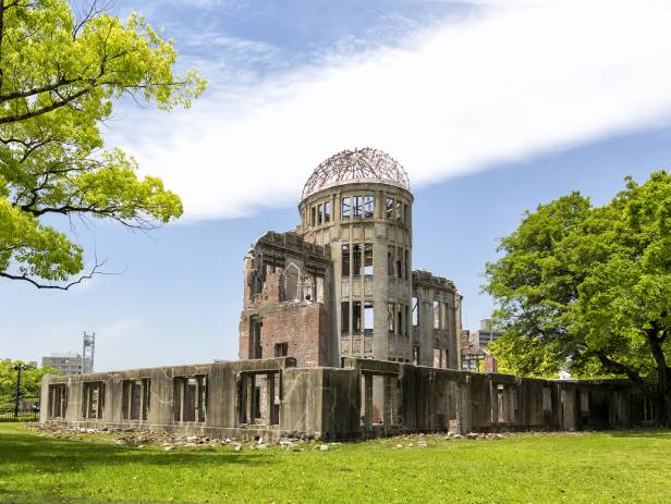 Hiroshima memorial, dedicated to those lost in the tragedy