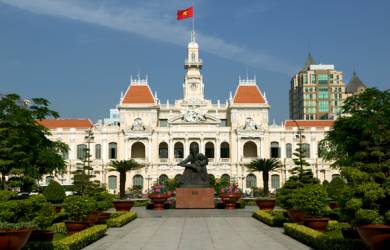 The Peoples Committee Building in Ho Chi Minh City