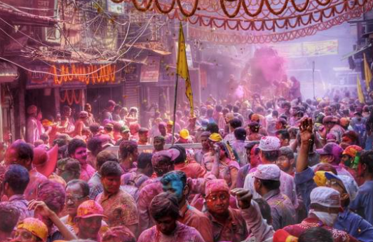 Holi celebrations