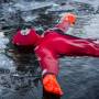 Ice lake floating | Lapland | Finland