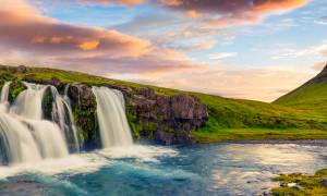 Iceland homepage carousel image - Kirkjufellsfoss - On The Go Tours