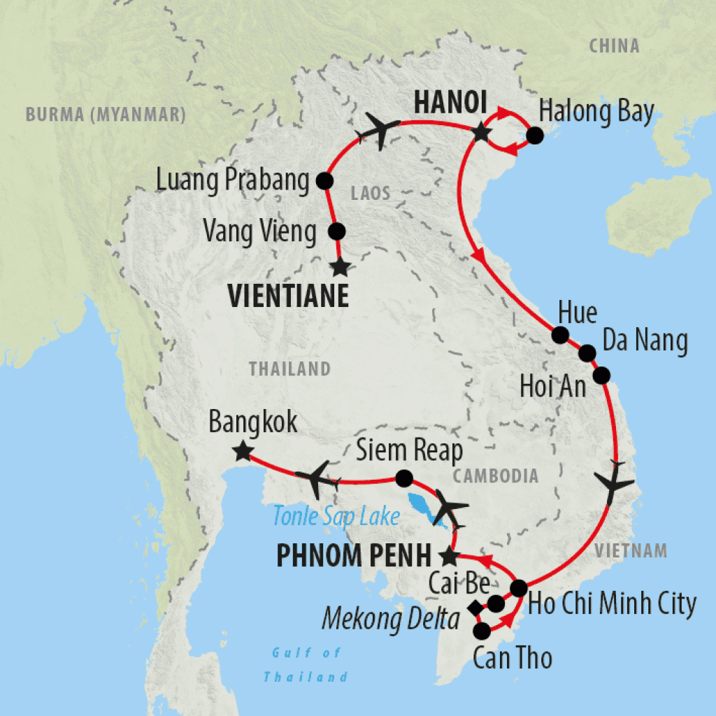 indochina tour countries