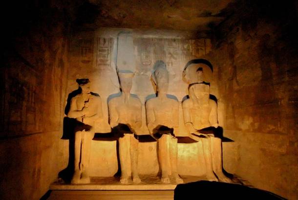 Inner chamber of Abu Simbel Temple - Egypt - On The Go Tours