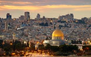 Israel Explorer- main image- Jerusalem sunset- Israel- tours