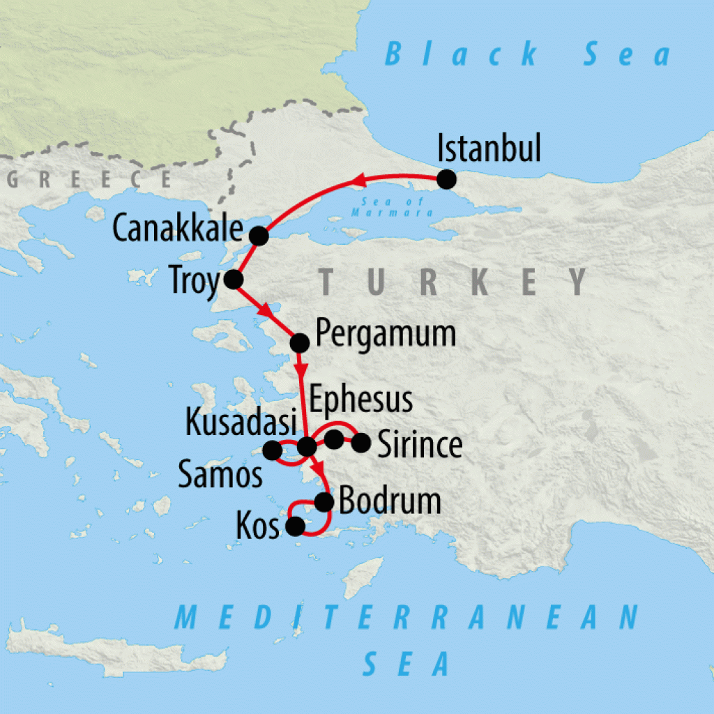 Highlights　ZA　Istanbul　Tours　The　Aegean　On　Go