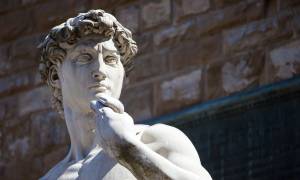 Italian Expresso - Michelangelo's david replica, Florence