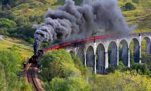 Jacobitye steam train - scotland