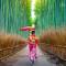 Geisha in Arashiyama Bamboo Forest | Japan
