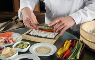 Japanese sushi rolling - Culinary Tours - On The Go Tours