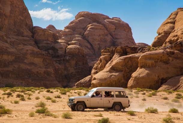 Jeep Safari through Wadi Rum - Jordan Tours - On The Go Tours