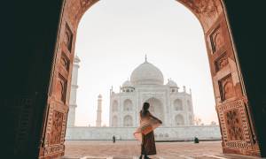 Jess Flying the Nest Taj Mahal