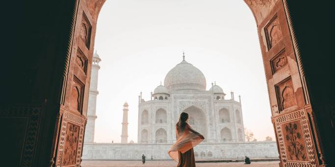 At the Taj Mahal | Agra | India