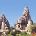 The architectural brilliance of the temples in Khajuraho.