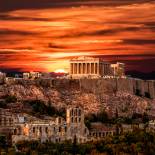 The Acropolis at sunset | Athens | Greece