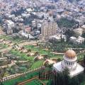 The immaculately landscaped Baha'i Gardens in Haifa