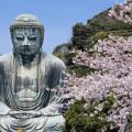 Giant Buddha of Kamakura made from bronze