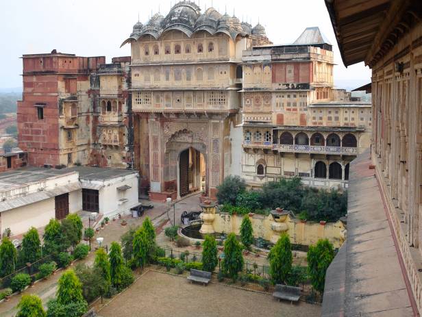 The majestic City Palace in the heart of Karauli