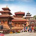 The great monument of Swayambhunath located in Kathmandu
