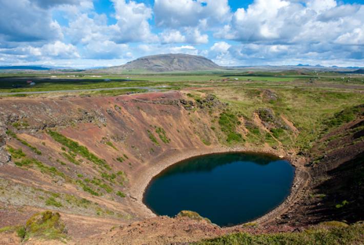 Kerid Crater Lake - Iceland Golden Circle - On The Go Tours