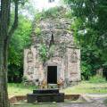 Magnificent ruins being taken over by nature in Kompong Thom