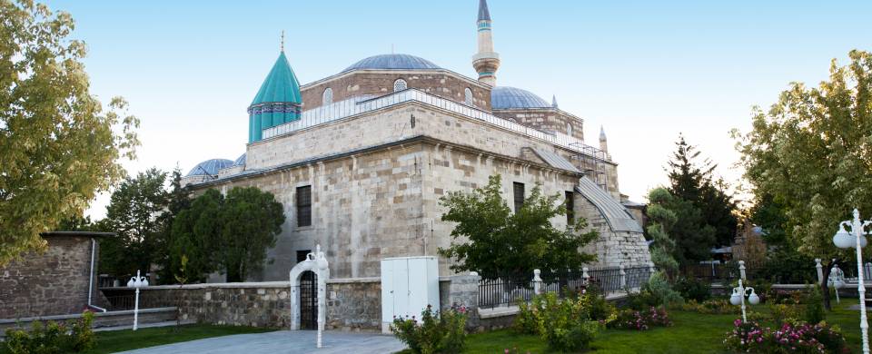 Beautiful mosque in Konya