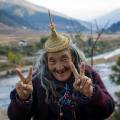 The world famous Gangtey Monastery in Gangtey