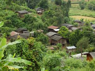 Lahu Village in Thailand