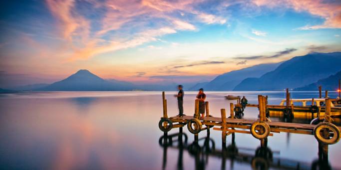 Lake Atitlan in Guatemala is one of the best places to visit in Central America