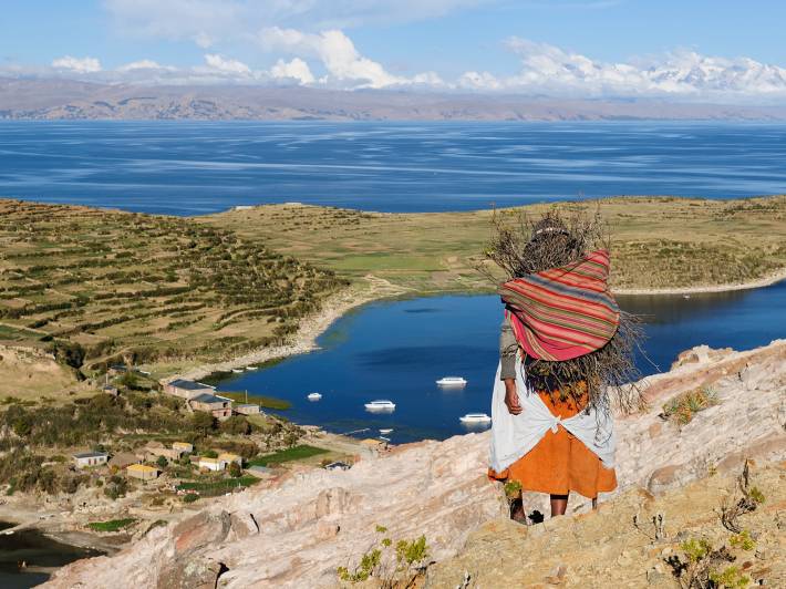 Lake Titicaca Bolivian side - Bolivia