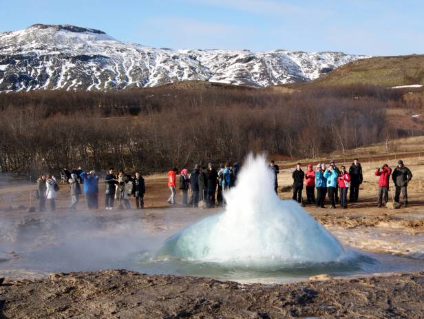 Seljalandsfoss Waterfall in Southern Iceland