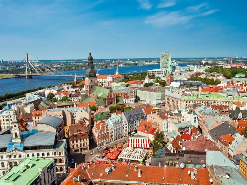 Latvia Cityscape