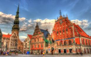 Latvia - Riga Cobbled Street - Eastern Europe - On The Go Tours