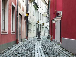Latvia - Riga Street - Eastern Europe - On The Go Tours