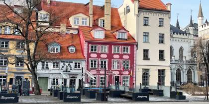 Latvia - pretty buildings in Riga