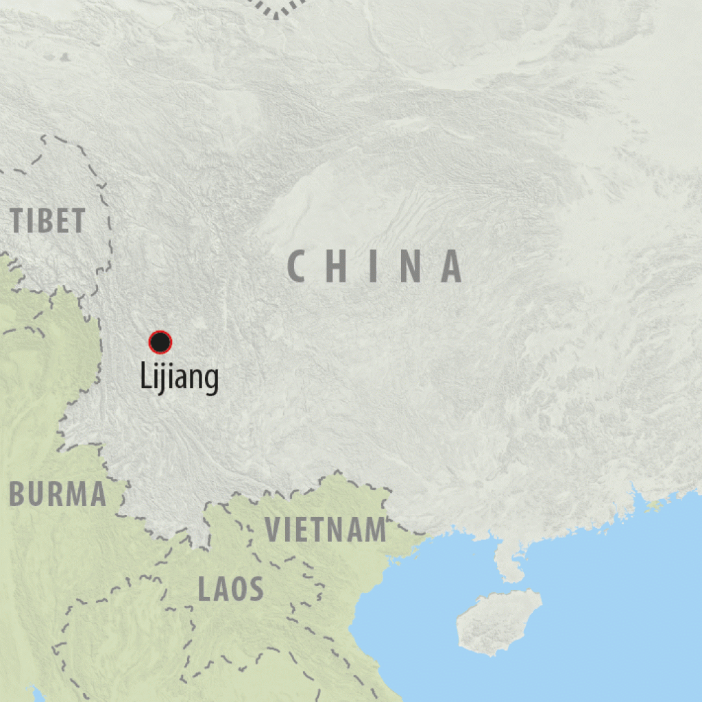 Lijiang Short Stay - 5 days map