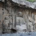 Carved rock statues of Buddha in Luoyang